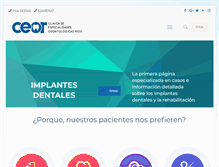 Tablet Screenshot of clinicariosruiz.com